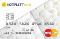 Bästa kreditkortet med bonus Komplett Bank kreditkort
